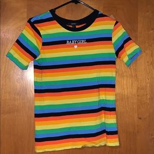Rainbow “Babygirl” tshirt